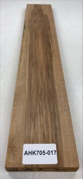 Neck Michigan Maple, with brown heart, 701x119x24mm Unique Piece #017